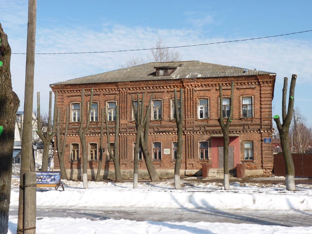 Здание городского училища - Galina Leskova