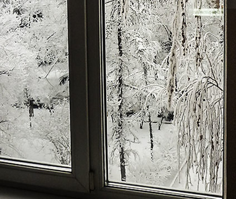Зима за окном. - юрий Амосов