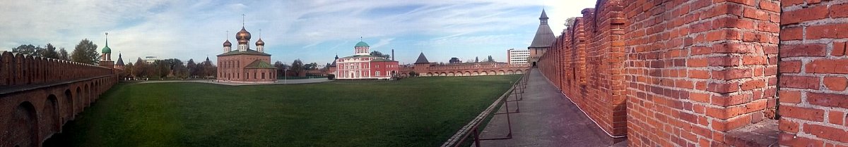 Панорама Тульского Кремля. - Елена 