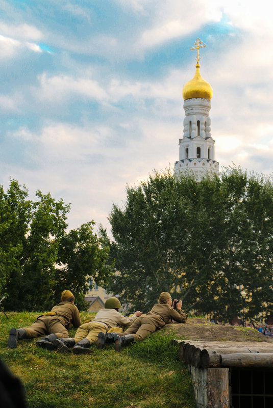 Прохоровка,третье ратное поле России ,музей мемориал .Реконструкция боя - Анна Шишкина