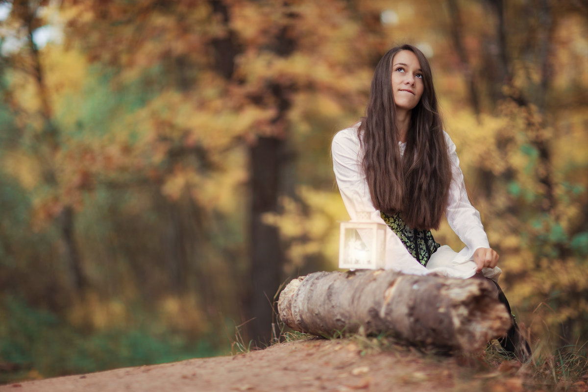 Девушка в сказочном лесу - Ольга Юрина