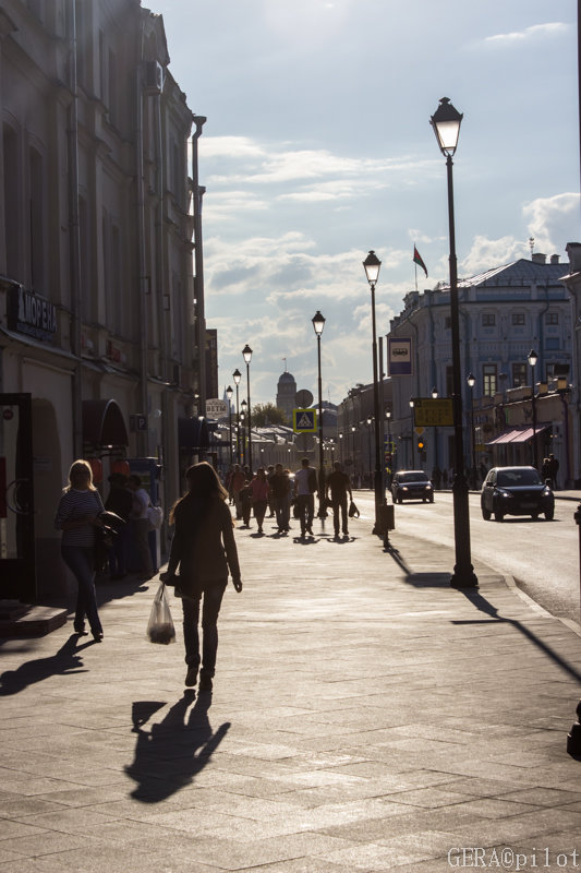 улица солнечных фонарей - G Nagaeva