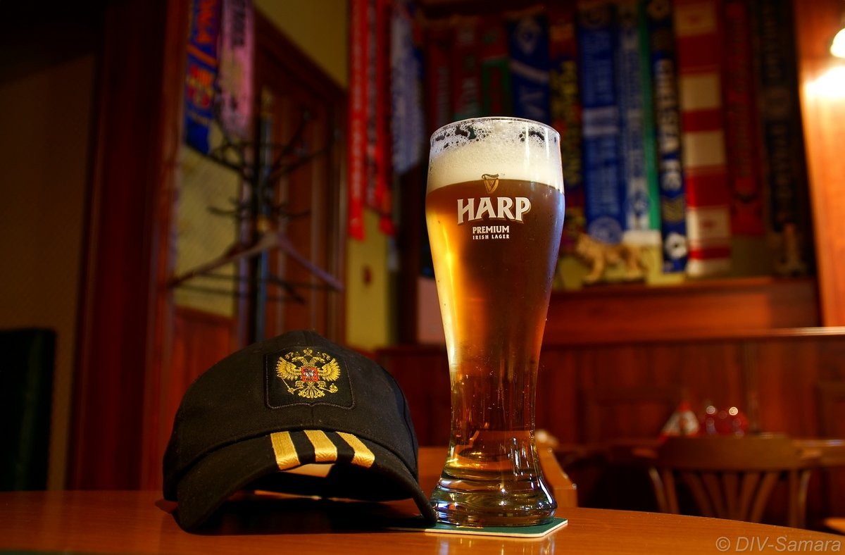 Пиво "Harp" в самарском Irish Pub - Денис Кораблёв