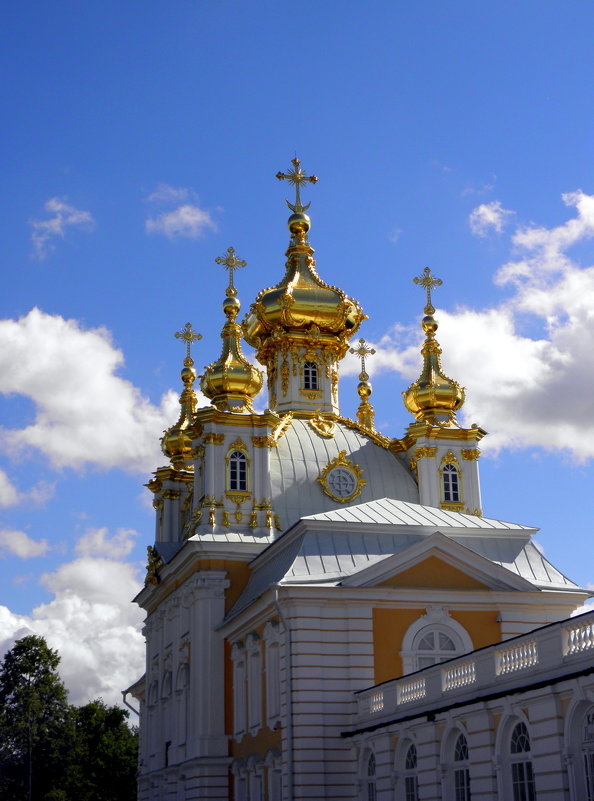 Дворцовая церковь в Петергофе. - Елена 