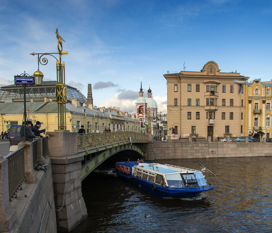 у Пантелемоновского моста - ник. петрович земцов