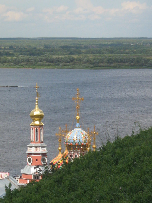 Волжский пейзаж - Роза Троянская