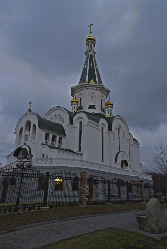 Вид на церквушку в г.Калининграде - Kasatkin Vladislav