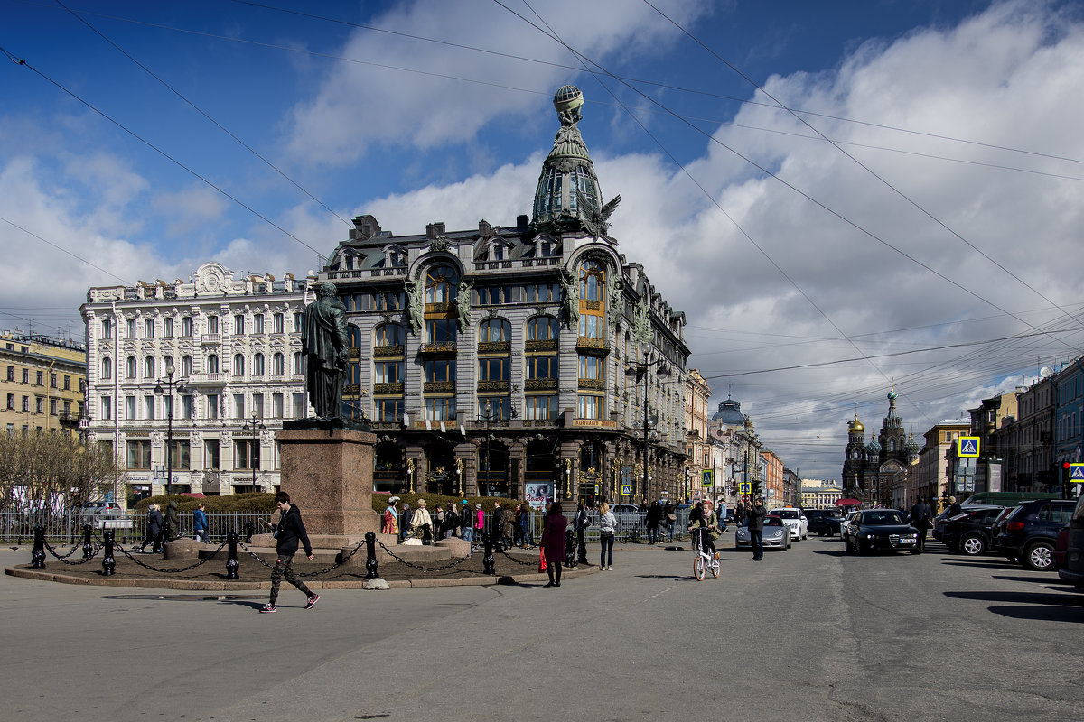 на Казанском мосту - ник. петрович земцов