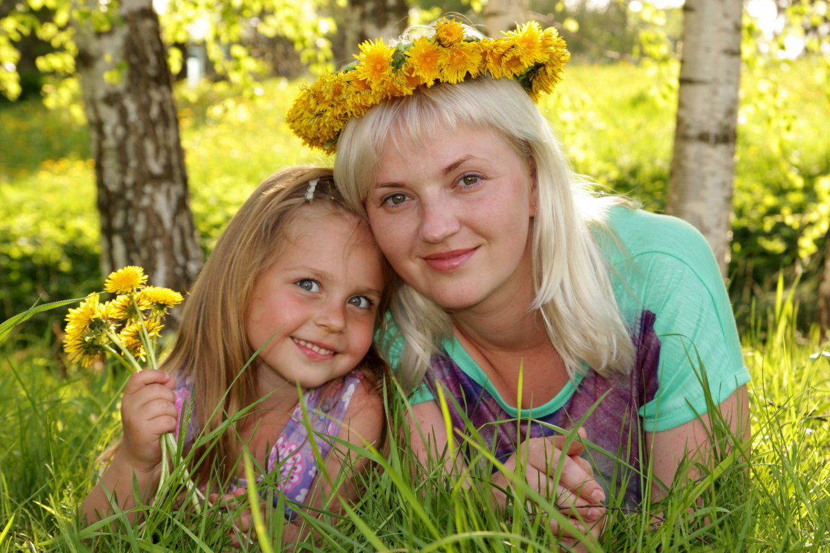 Мама и дочка - Ольга 