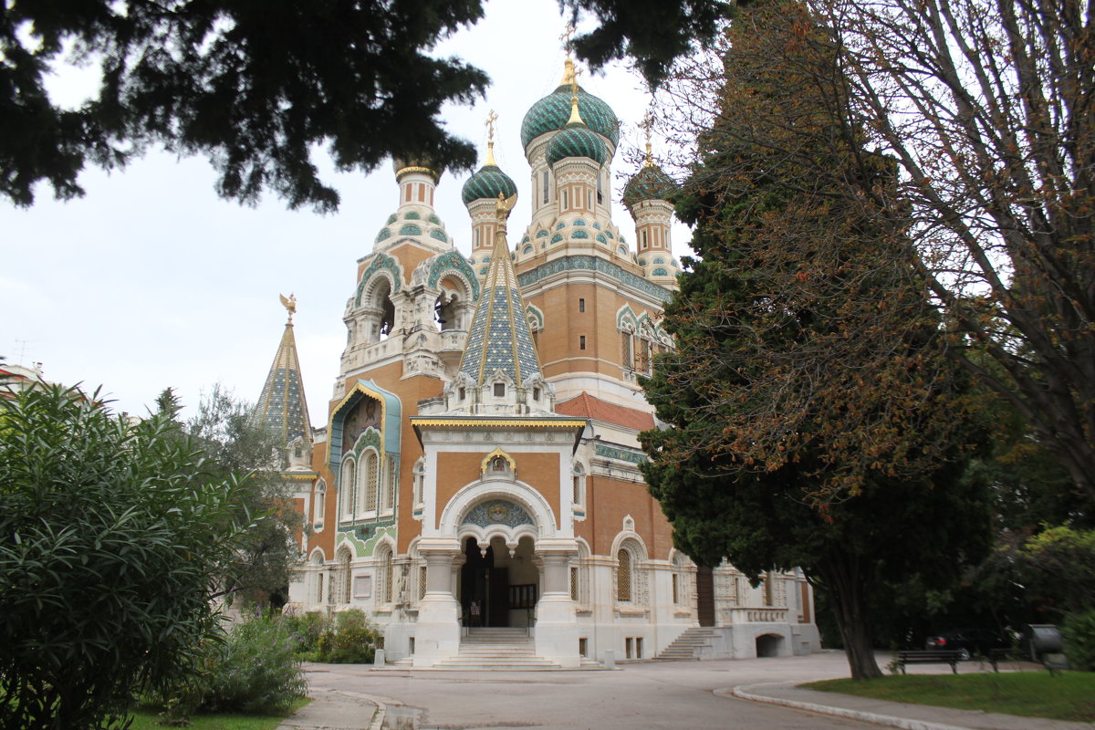 Русская церковь или Собор св. Николая в Ницце - Таня Фиалка