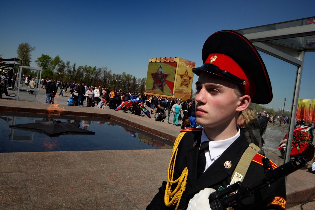 Парад кадетов на Площади Победы - Sergey Vedyashkin