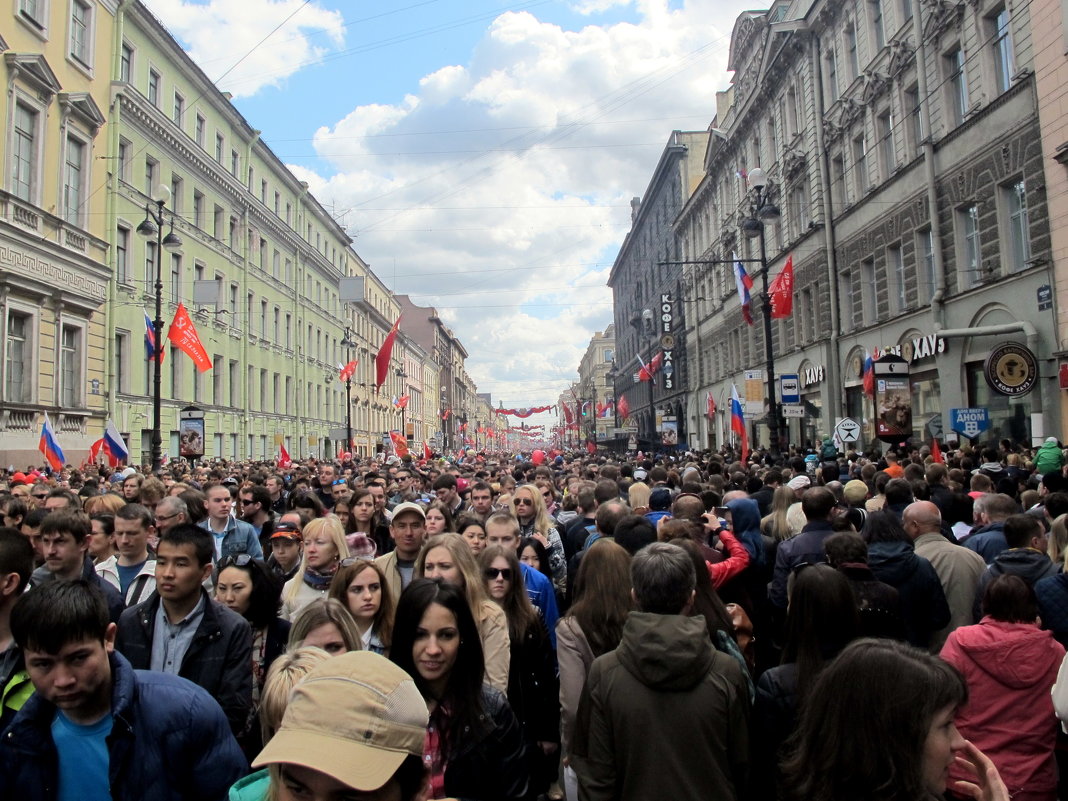 Санкт-Петербург, после Парада Победы - Виктор Качалов