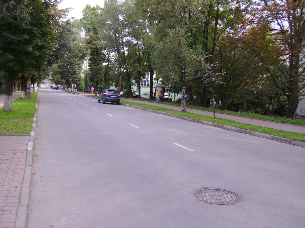 Улица  Короля  Даниила  в  Ивано - Франковске - Андрей  Васильевич Коляскин