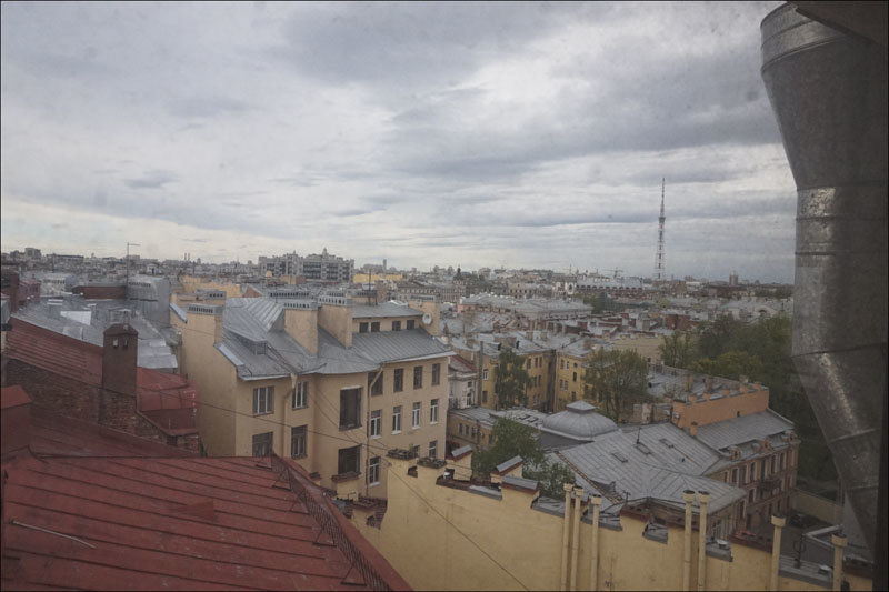 Питерские крыши - galina bronnikova 