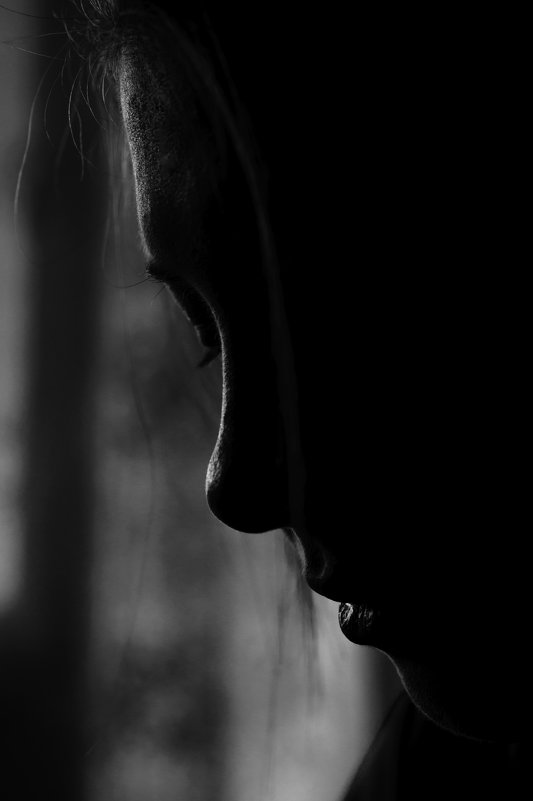 her silhouette - Олег Сергейчик