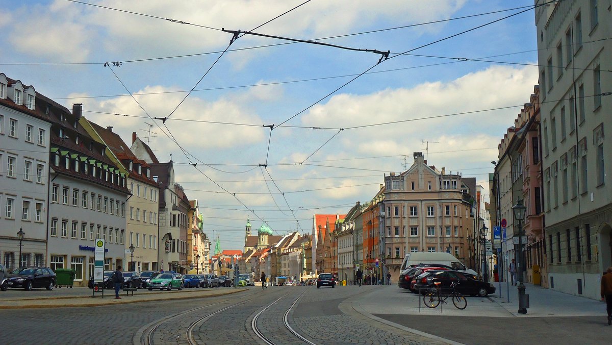 Augsburg, Maxsimilianstrasse - Galina Dzubina