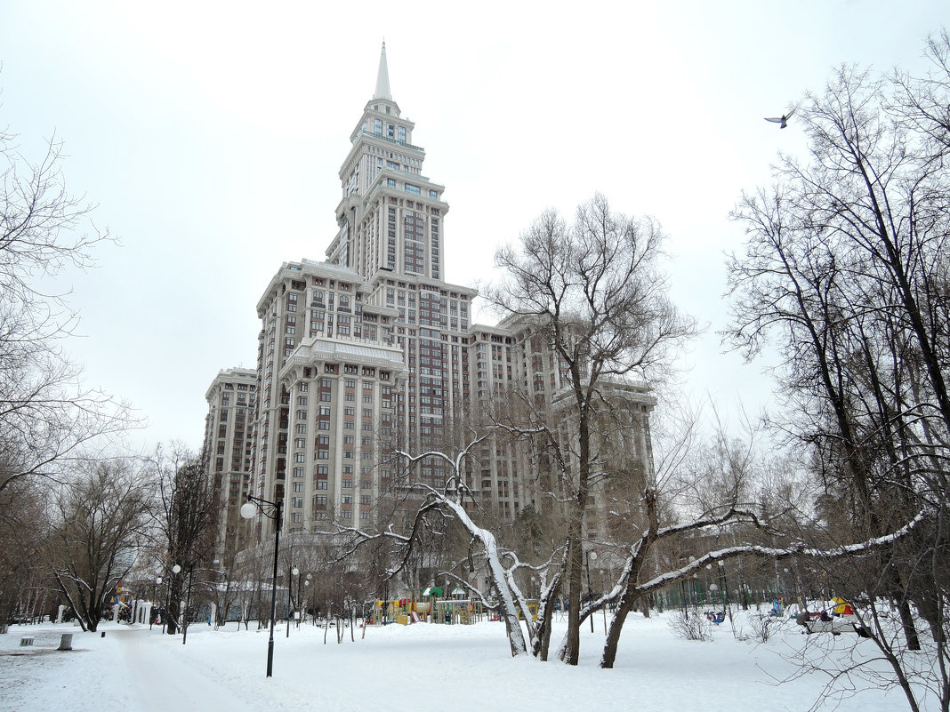 Москва Новая высотка на Соколе - Денис Масленников