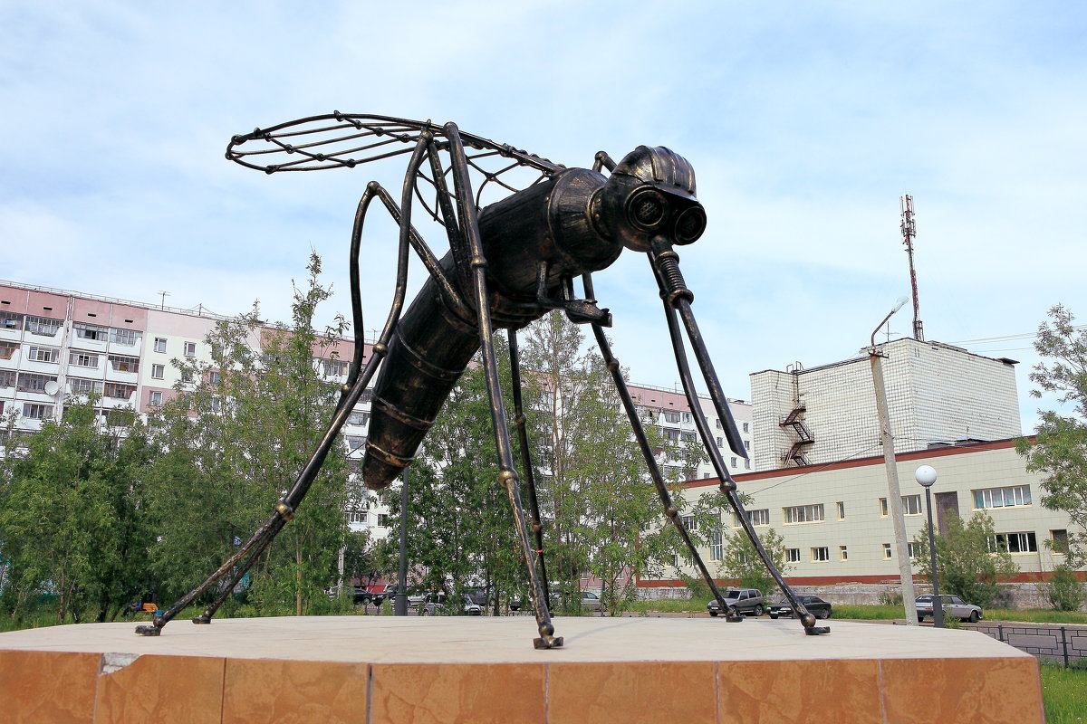 Памятник комару (РК г.Усинск) - Василий 