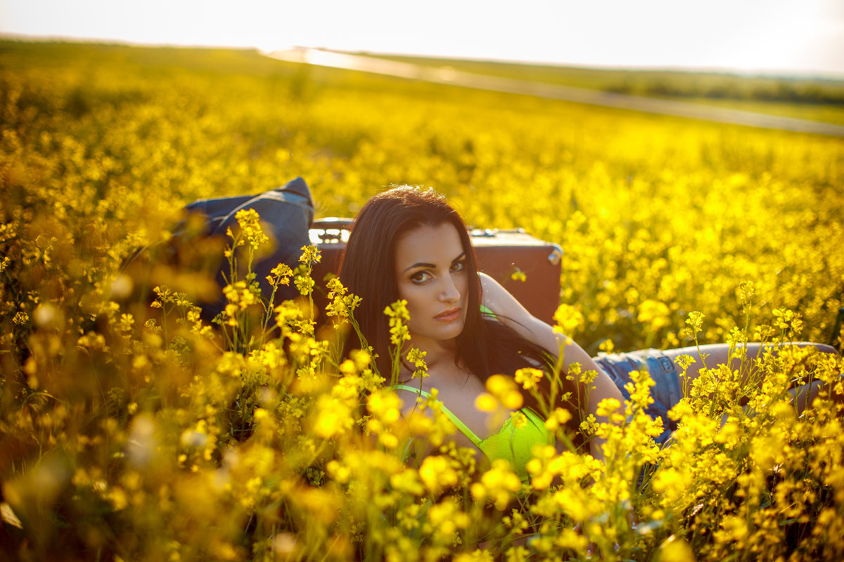 Желтое поле - Алена 