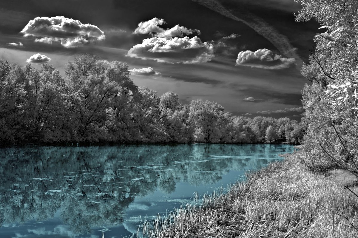 Голубая река, серые берега...))) - Павел Бутенко
