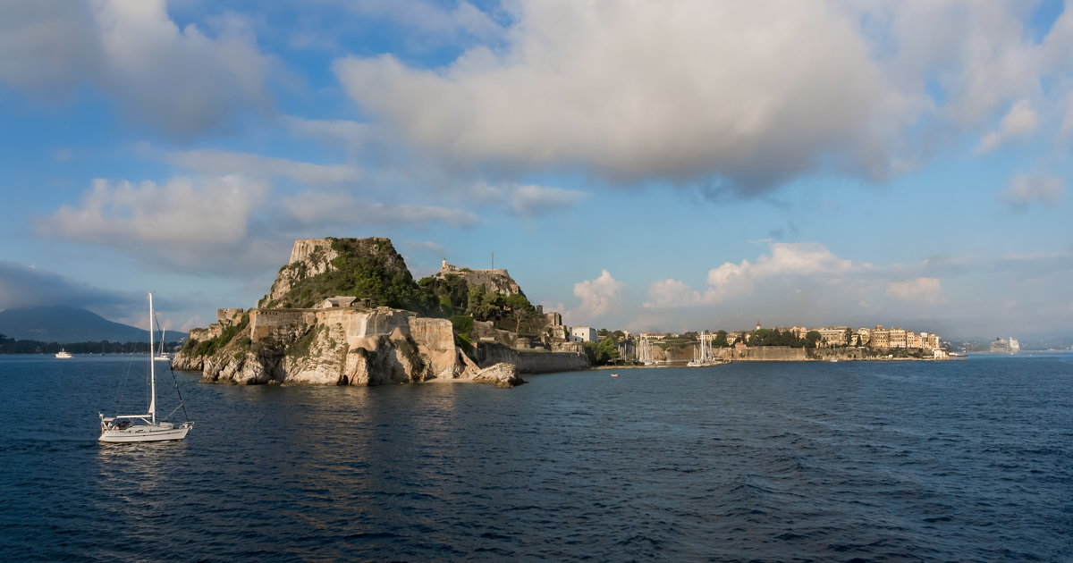 Греция. Корфу.Керкира.(Столица острова).Старая крепость - юрий макаров