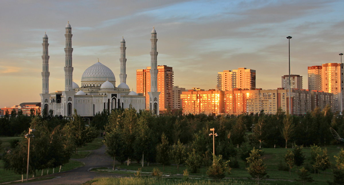 Закат в парке - Марина Бухарина