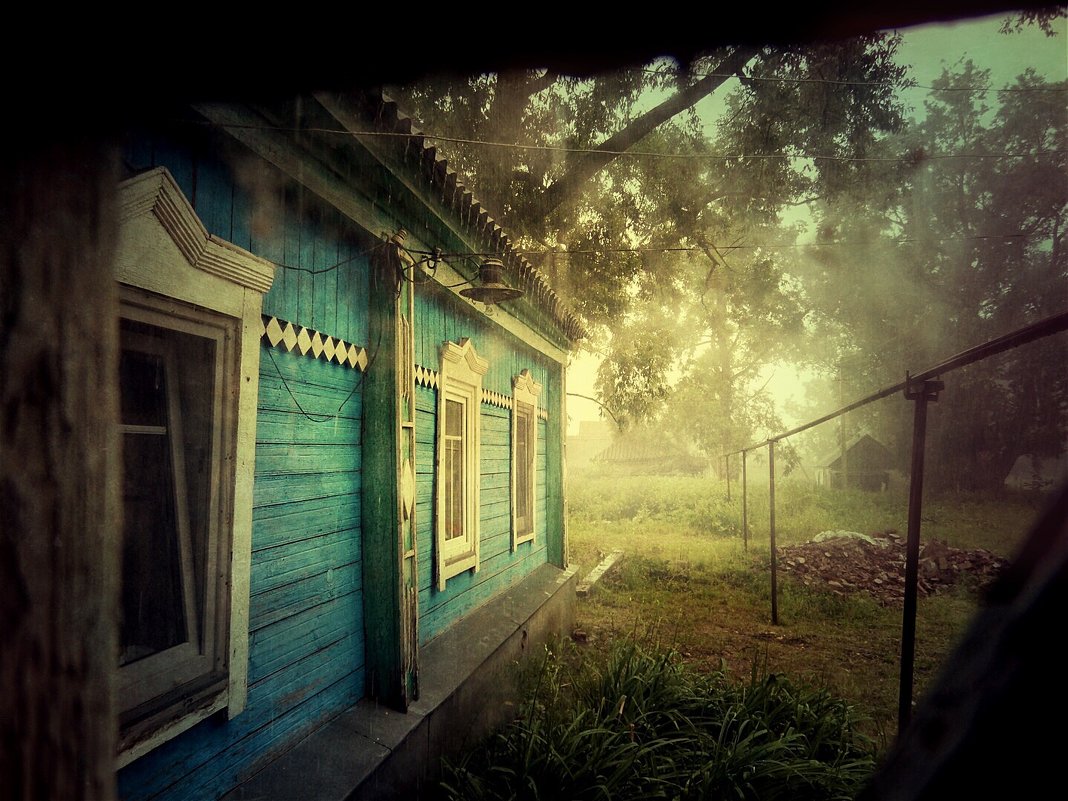 В дождь через окно - Марина Кулькова