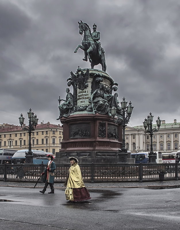 Памятник императору Николаю I в Санкт-Петербурге - GaL-Lina .