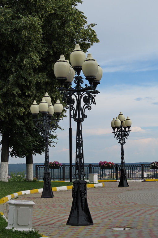 фонари в парке Владимира - Сергей Цветков