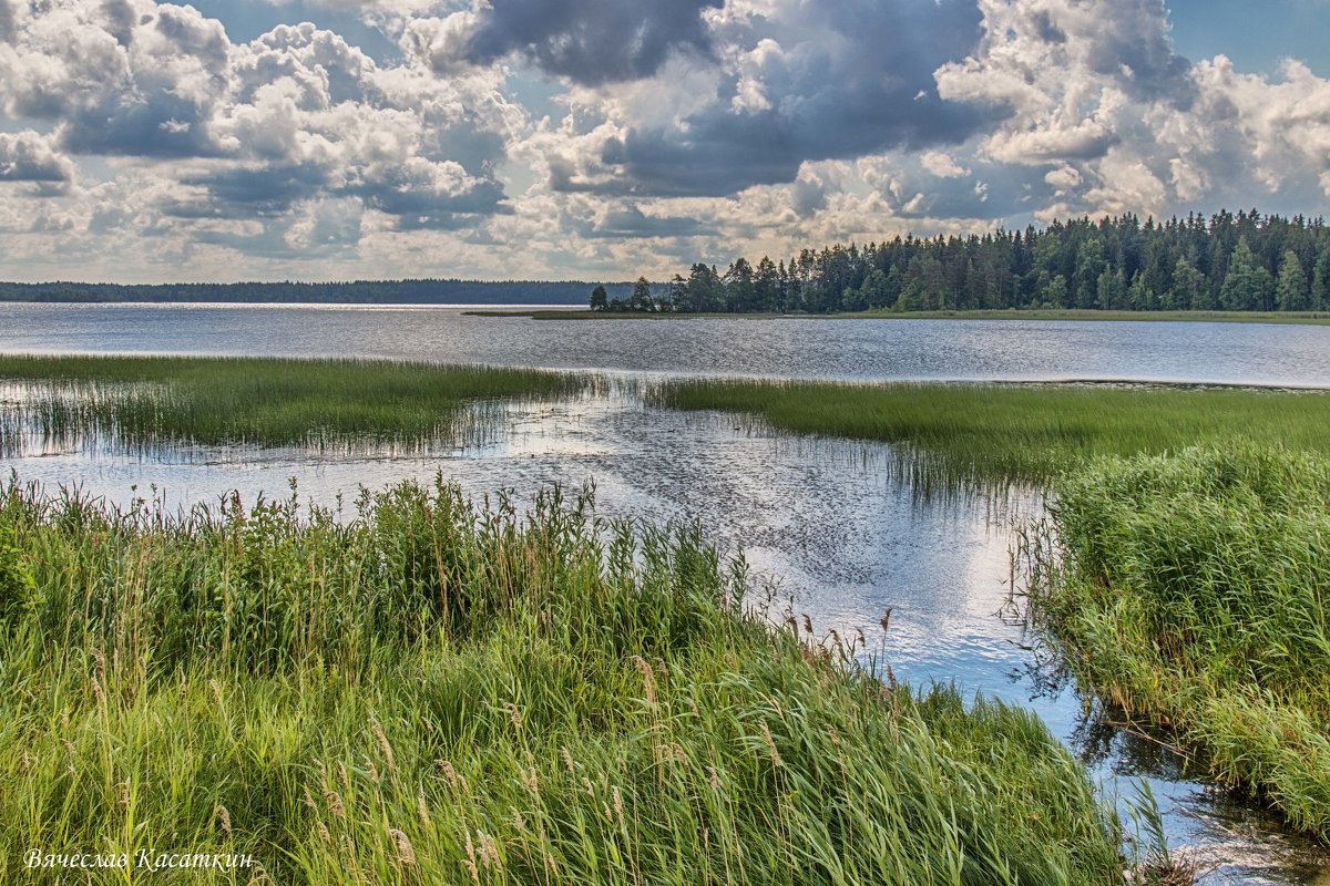 Вид на озеро Валдай - Вячеслав Касаткин
