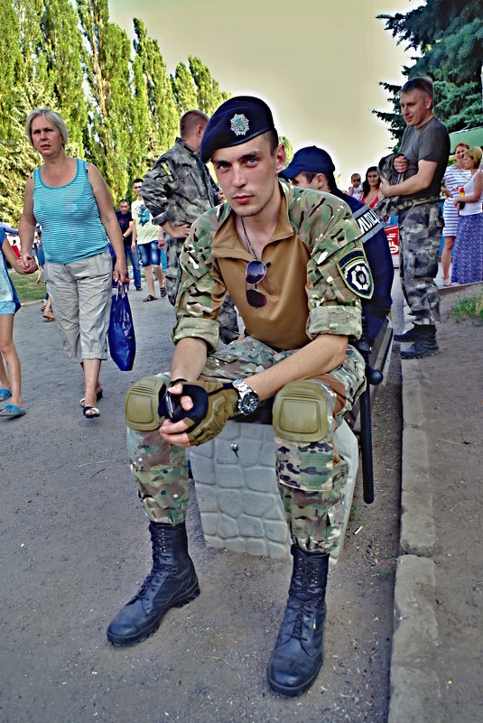 боец батальона "Винница" - юрий иванов