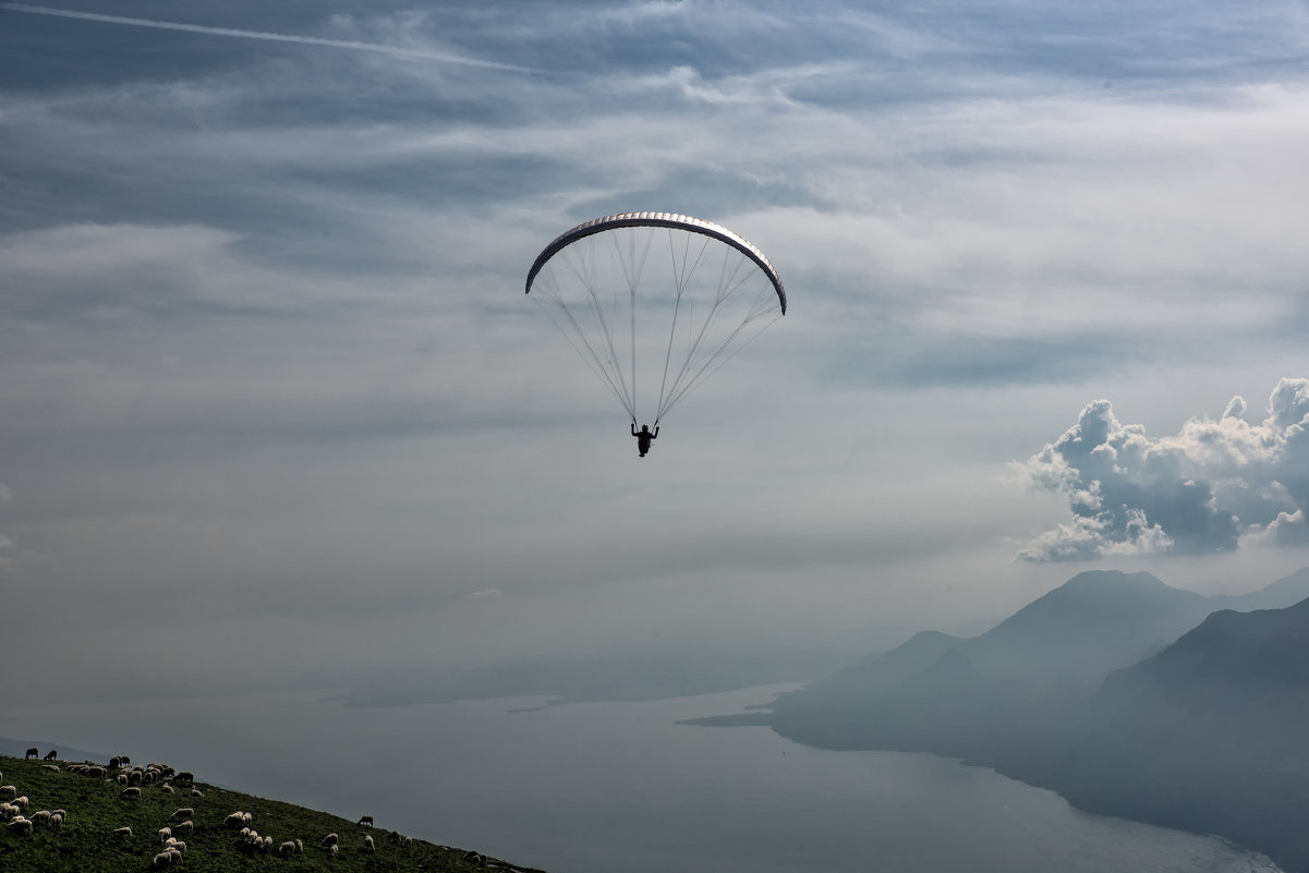 Volo in Parapendio Biposto - Lago di Garda - Malcesine - Олег 