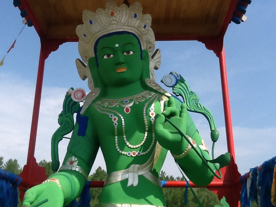 Буддийская богиня Зеленая тара - Сергей Банаев