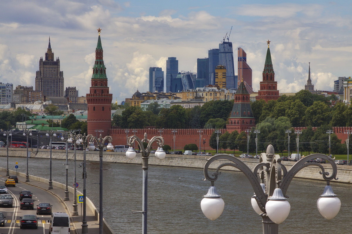 Москва Сити &  Москва Фонарь - M Marikfoto