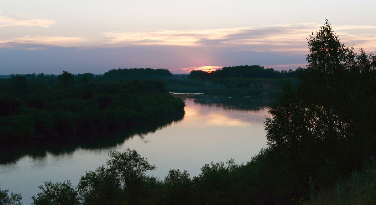 Закат на реке Яя - Андрей Беспалов