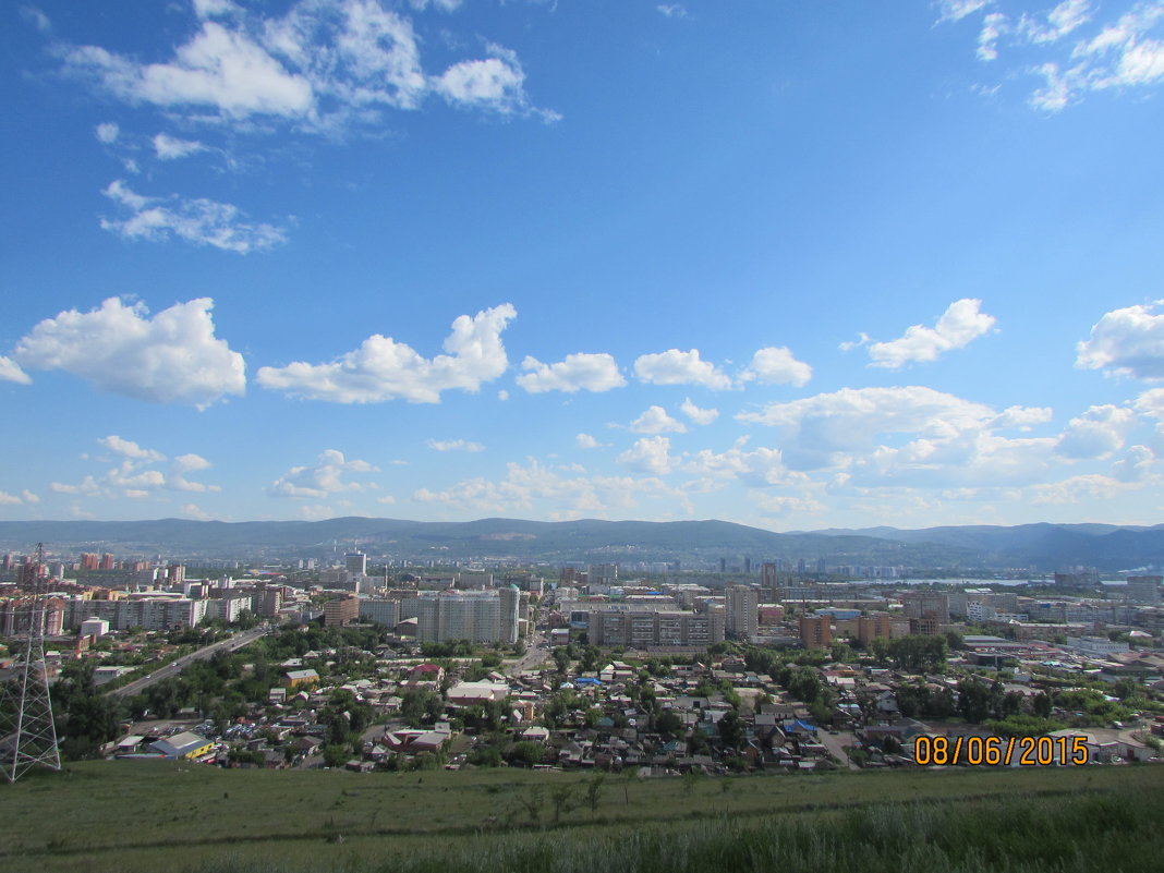 Городской пейзаж - Елена Маркова