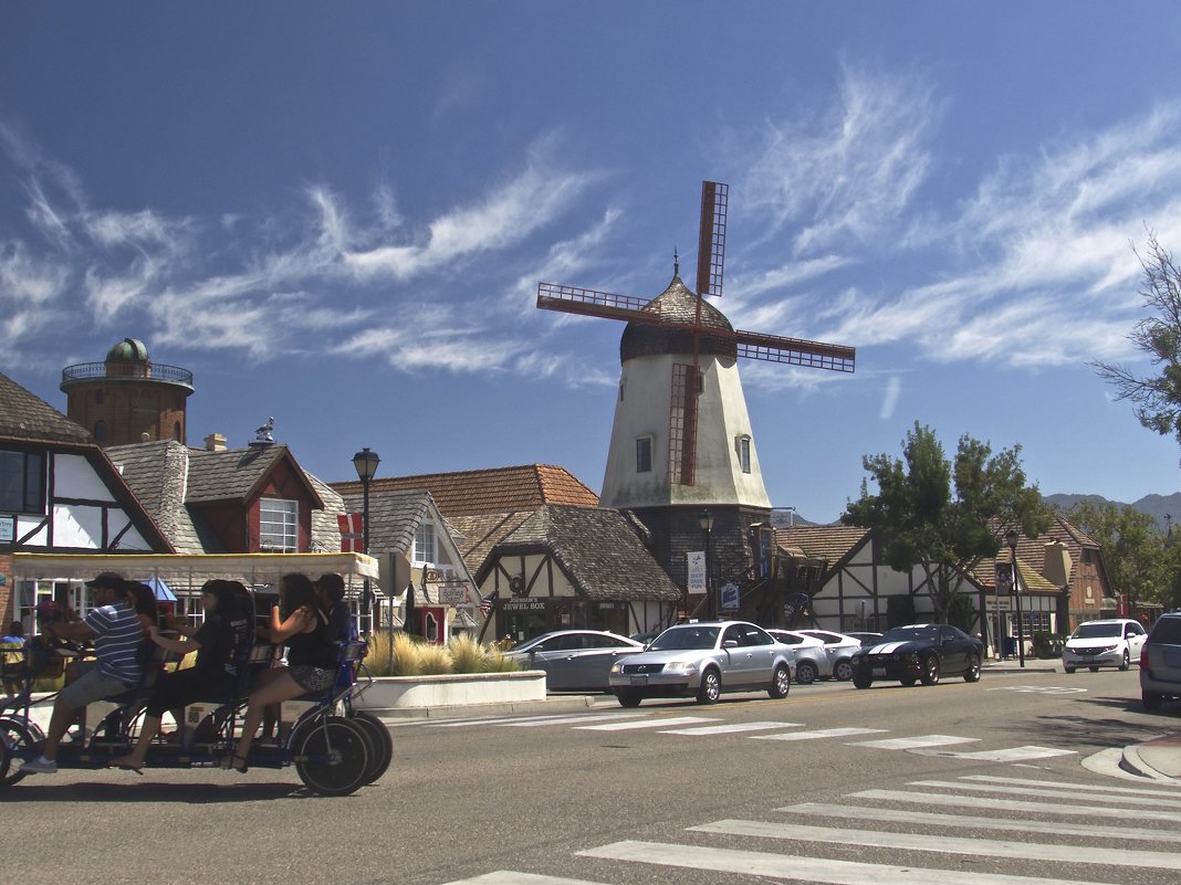 Калифорния. Городок Solvang - Нина Ковзель