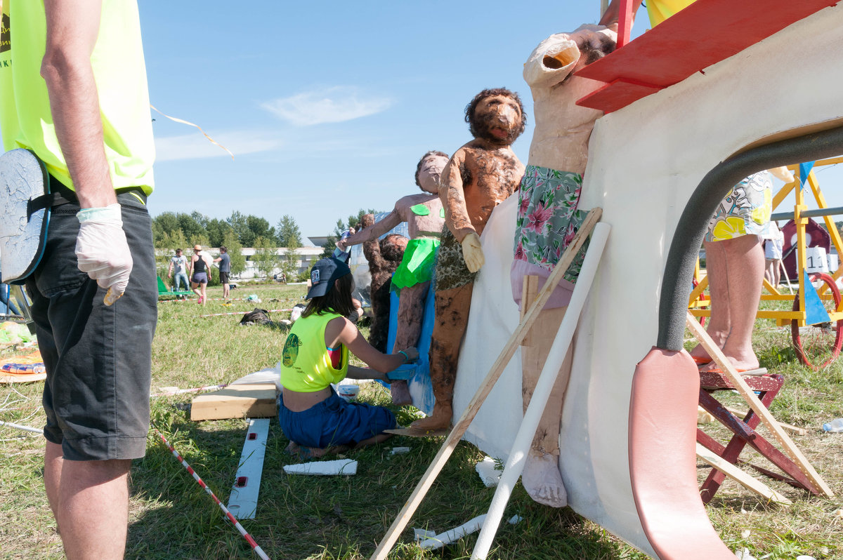 Red Bull Flugtag 2015, День 1-й Подготовка - Lestar 