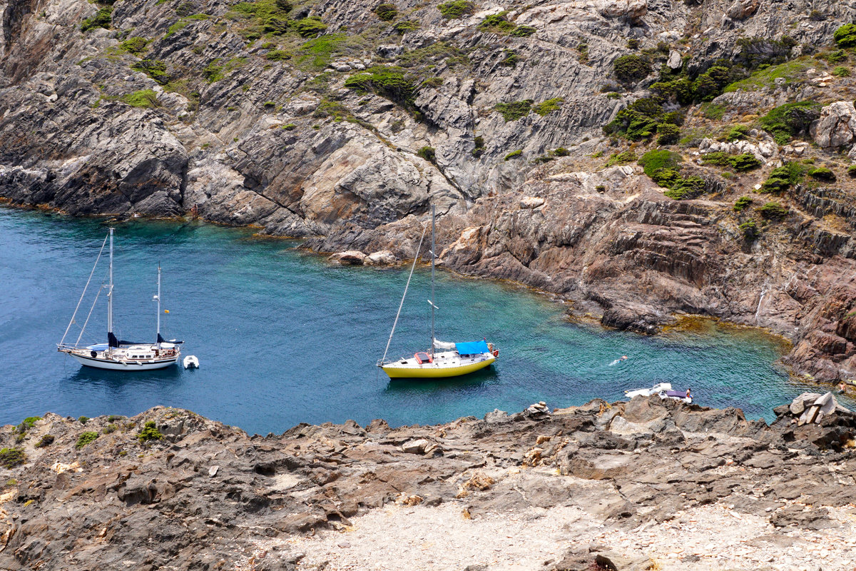 Вид, открывающийся от маяка Мыса Креус (Cabo de Creus). Испания. - Виктор Качалов