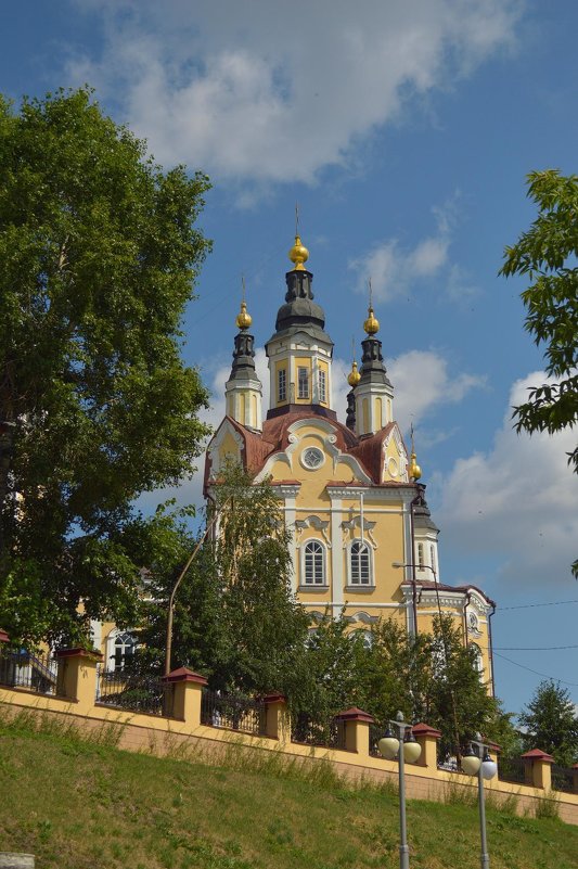 Воскресенская церковь. Томск - Евгения Семененко 