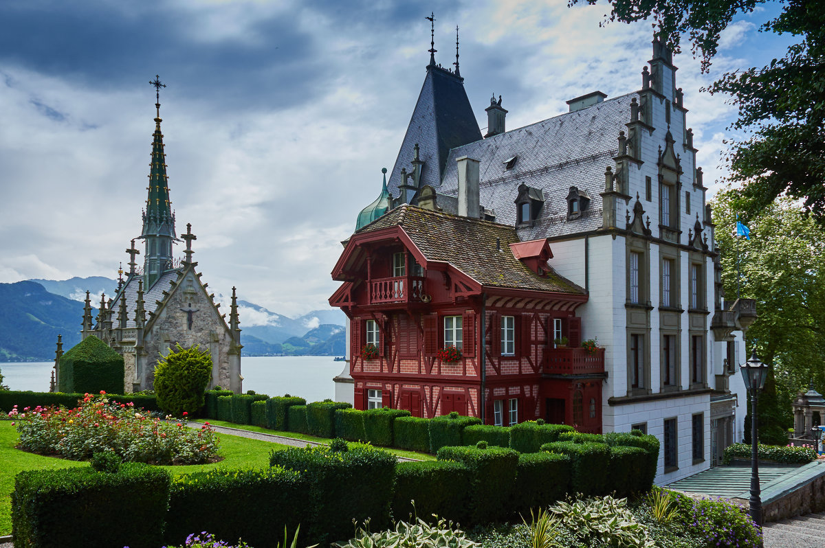 замок Меггенхорн, Люцерн, Швейцария - Андрей Крючков