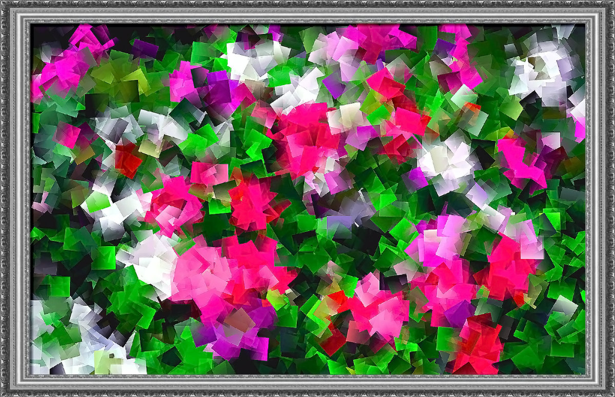 Мои эксперименты -  Картина "Полевые цветы" - Владимир Бровко