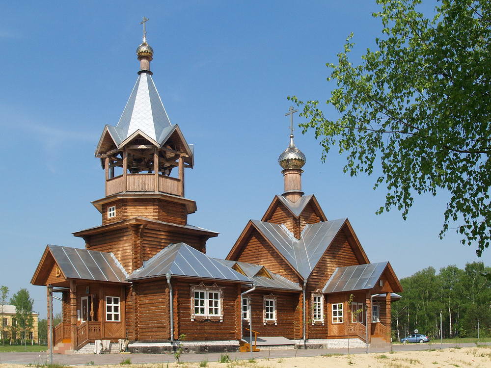 Деревянный храм в Березовой Пойме - Николай Полыгалин