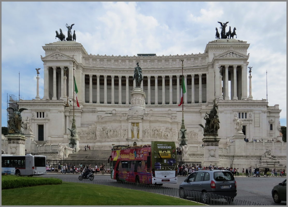 Рим. Монумент  Виктору Эммануилу II – Витториано - Ирина Лушагина