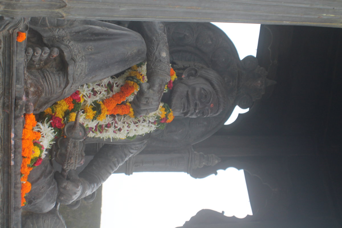 Памятник Чатропати Шивыджи Райгад Форт. Индия. - maikl falkon 