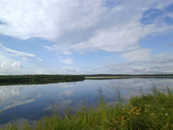 Вид на реку Вымь - Николай Туркин 