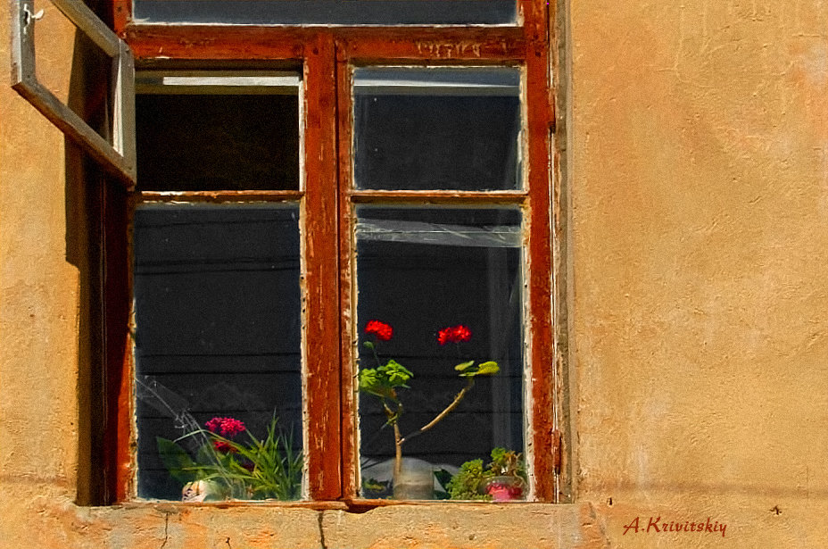 The window in the wall. - krivitskiy Кривицкий