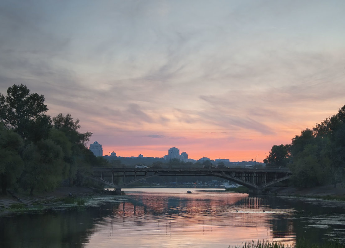 Закат в городе - Завриева Елена Завриева