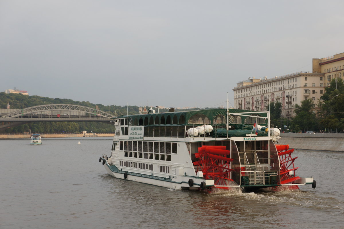 Июль 2015, на Москве-реке - Ольга Кузнецова 