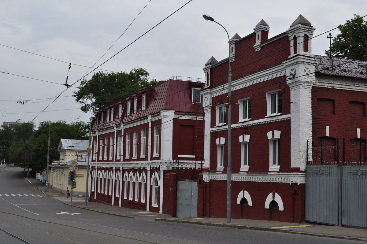 Старинные дома на ул. Радио.Москва - Борис Александрович Яковлев 